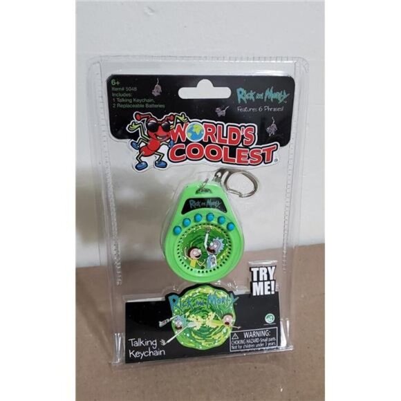 World&#039;s Coolest Rick and Morty Talking Keychain Super Impulse w/ six - Picture 4 of 7